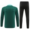 Manchester United Trainings Sweatshirt Quarter-zip 2024-25 Groene - Heren